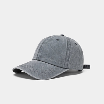Hat Men's Washed Coated Baseball Cap Color Tile Korean Version