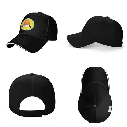 Parappa The Rapper Patchc Cartoon Game Cap Fashion Casual Baseball Caps