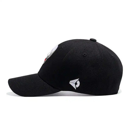 Unisex Tongue Sticking Embroidery Baseball Caps