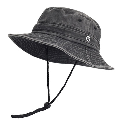Washed Cotton Bucket Hats Spring Summer Men Women