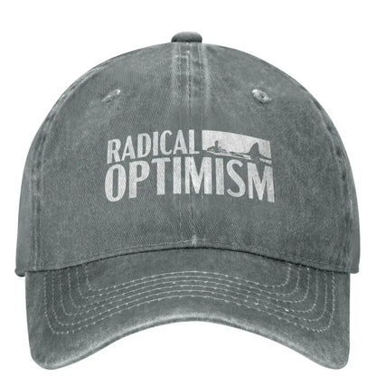 Vintage Dua-lipa Radical Optimism  Baseball Caps Unisex Distressed Denim