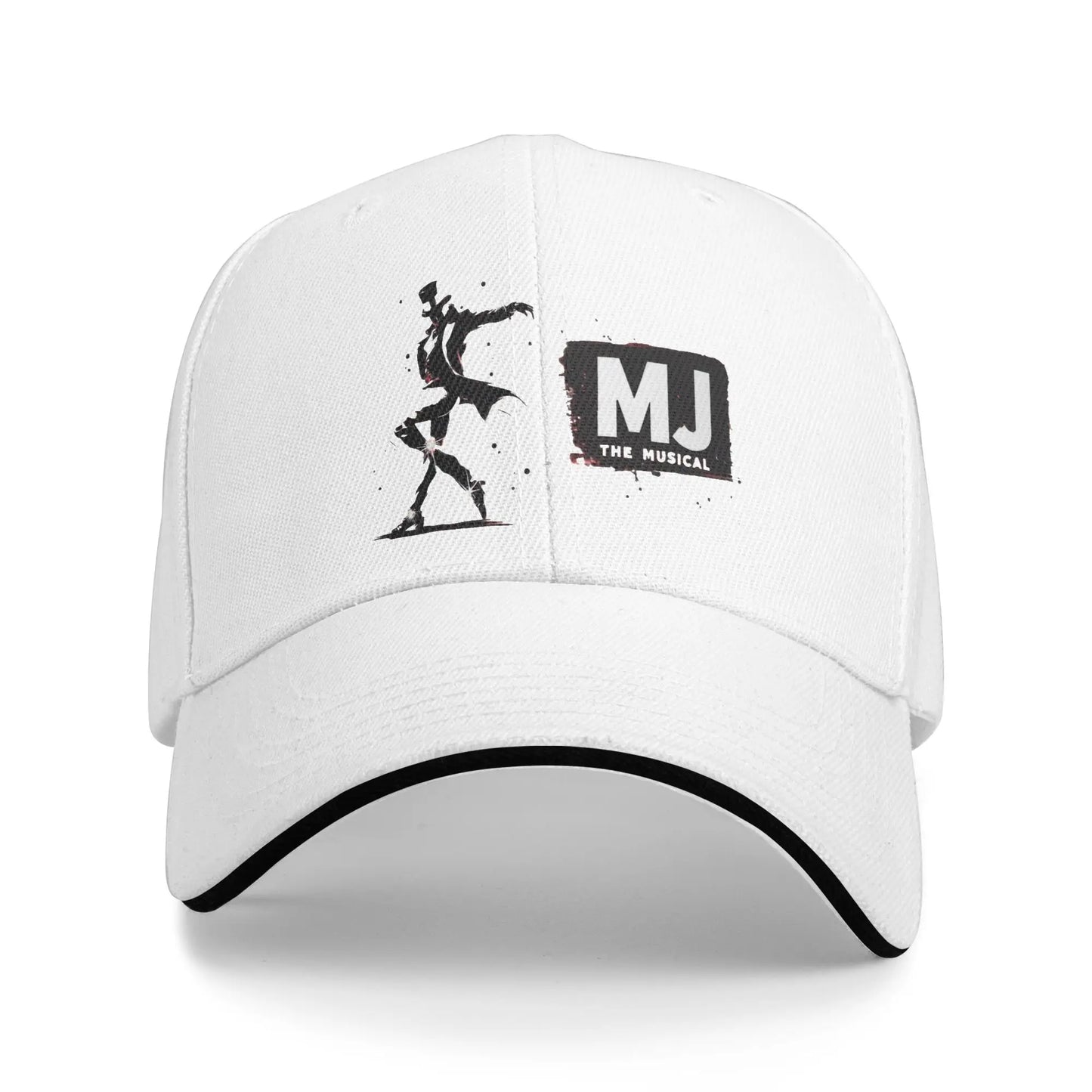 MJ King Of Pop Victory Tour Billie Jean Sandwich Hats Baseball Cap