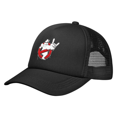 Ghostbuster Horns Up Mesh Baseball Caps