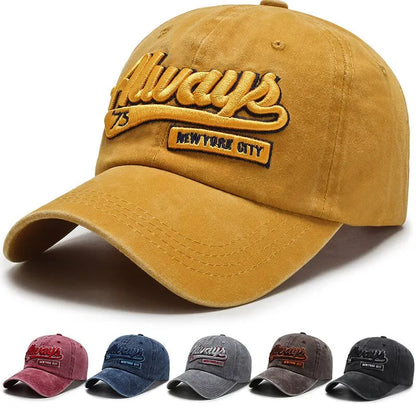 Fashion Outdoor Sports Cotton Baseball Cap For Women Men