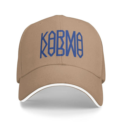 Kpop 2025 Casual Baseball Cap KARMA Outdoor Sports Trucker Hat Men Women Y2k Funny Baseball Caps