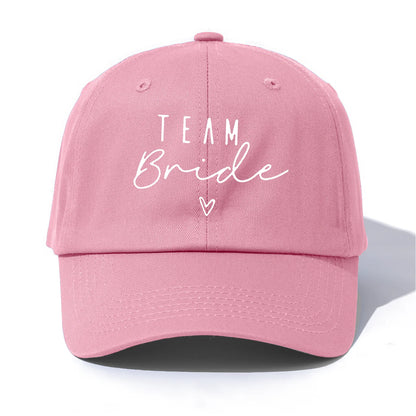 Team Bride Print Baseball Cap