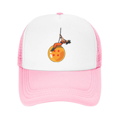 Wrecking Dragon Ball Saiyan Mesh Baseball Cap