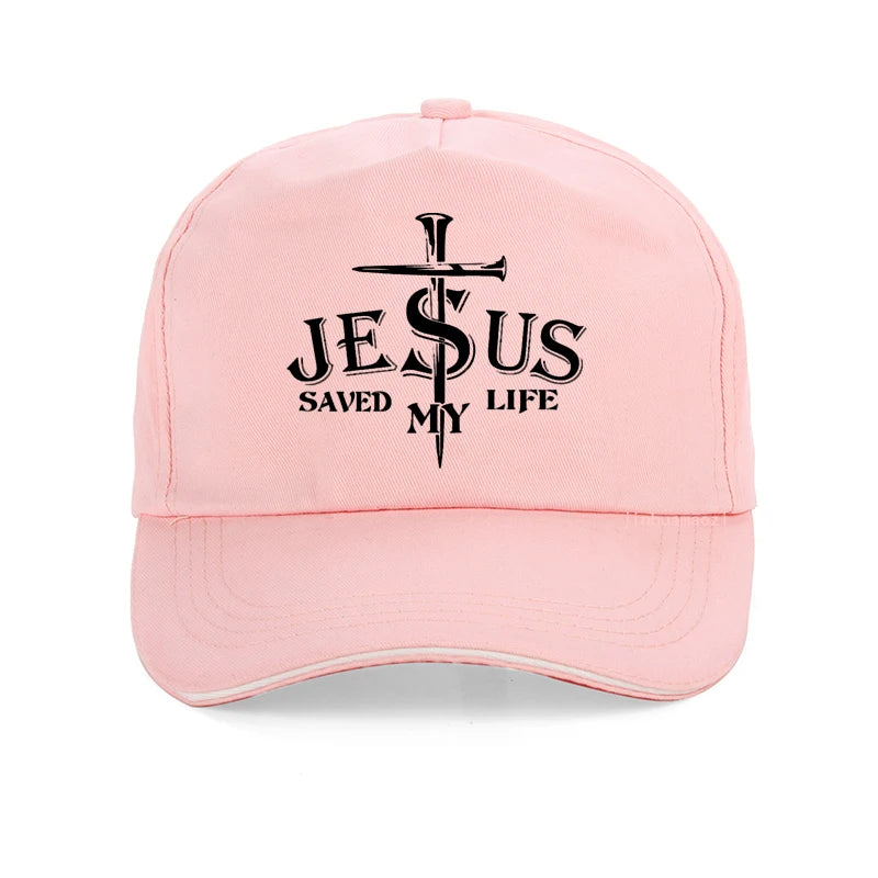Jesus Saved My Life Baseball Cap