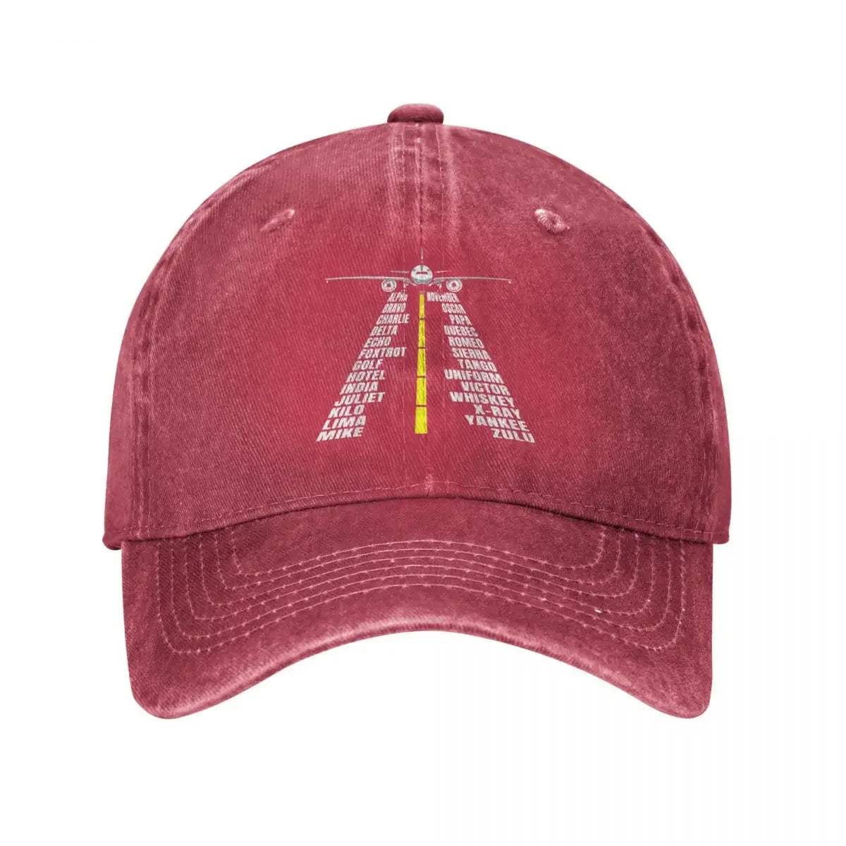 Phonetic Alphabet Aircraft Unisex Baseball Cap