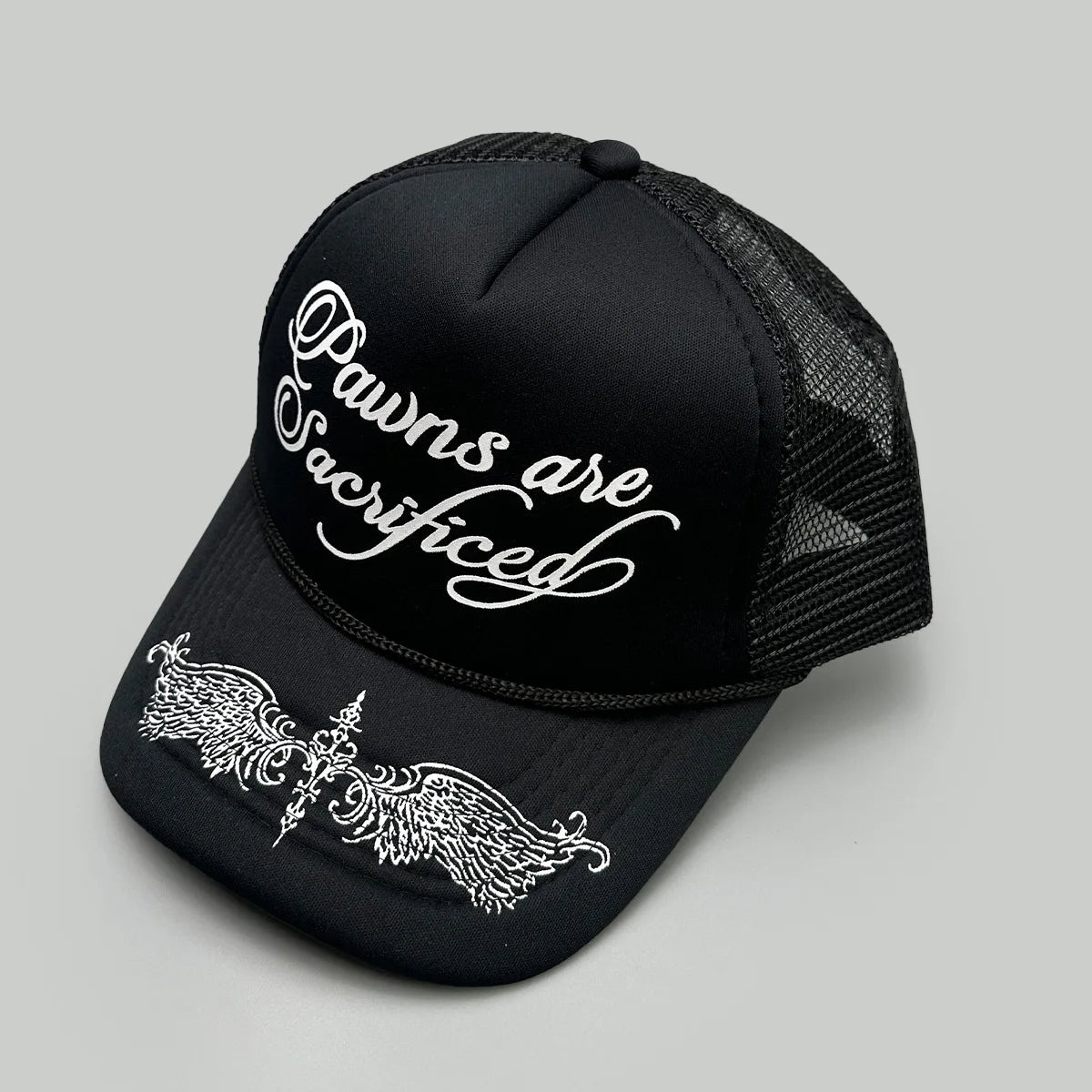 New Unisex Personal Printed Letters Wing Baseball Hats