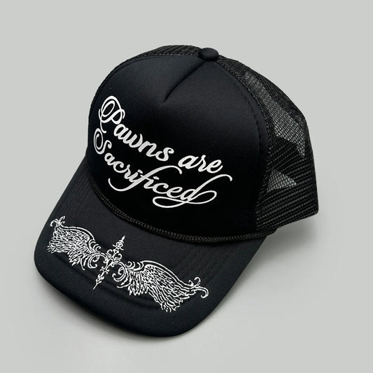 New Unisex Personal Printed Letters Wing Baseball Hats