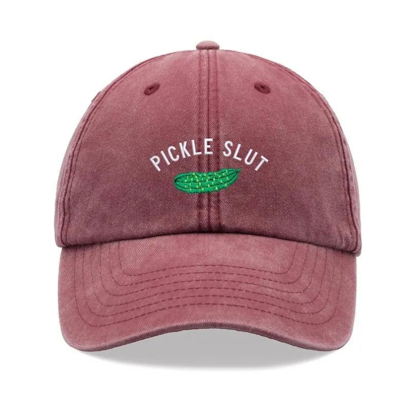 Personality Fashion Pickle Sl*t Baseball Caps