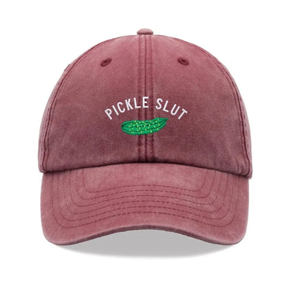 Personality Fashion Pickle Sl*t Baseball Caps