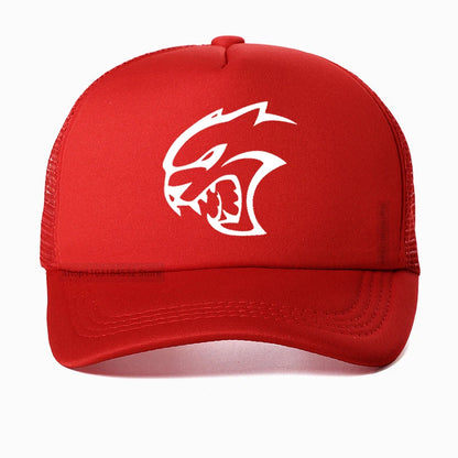 Hellcat Head Mesh Baseball Cap