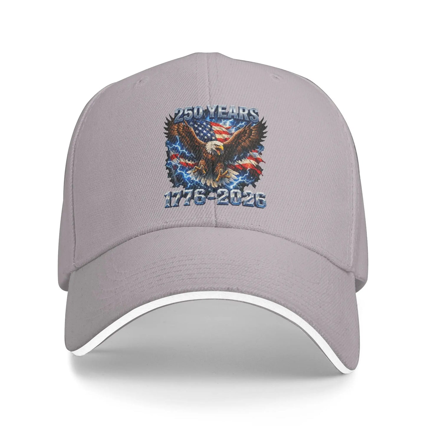 American Bald Eagle 1776 2026 250 Anniversary USA Baseball Cap