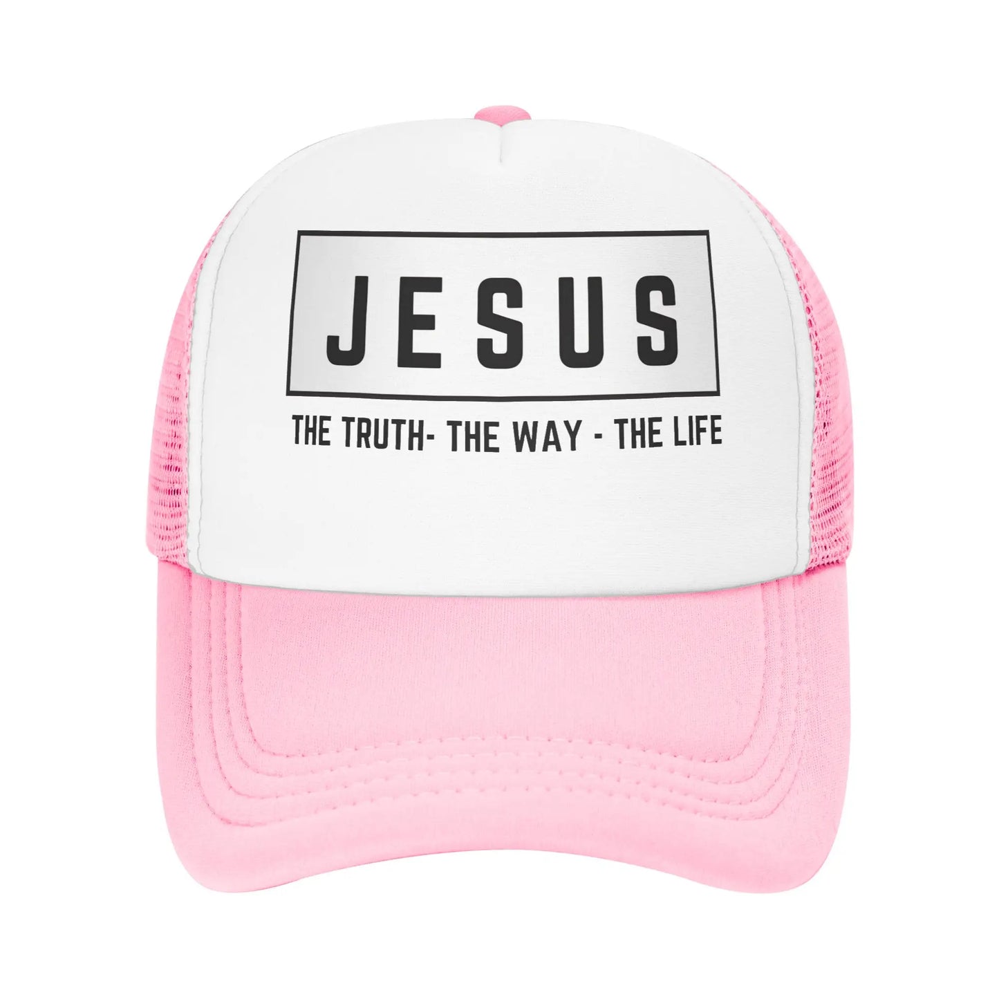 JESUS the Way Mesh Baseball Caps