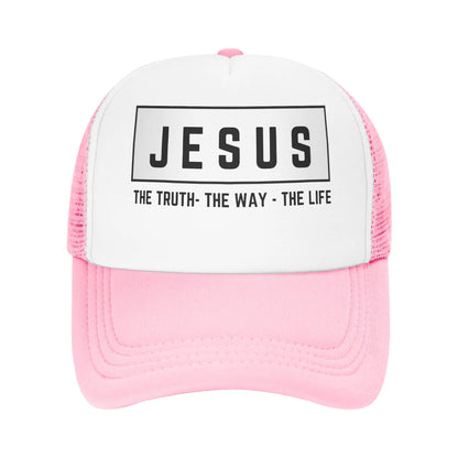 JESUS the Way Mesh Baseball Caps