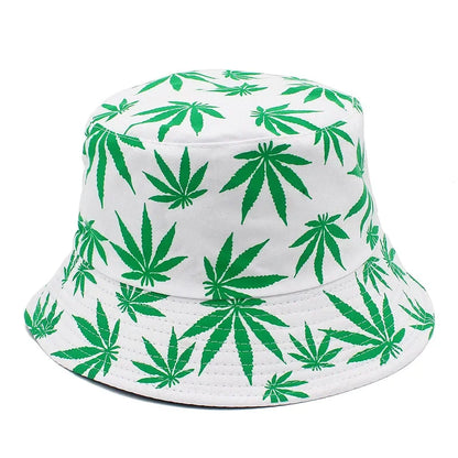 Hats Outdoor Fishman Cap Wide Brim Beach Panama Maple Leaves Sun Caps Men Women Bucket Hat