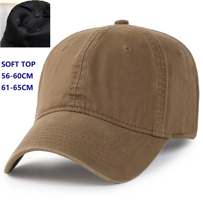 Oversize XXL 100% Cotton Baseball Cap