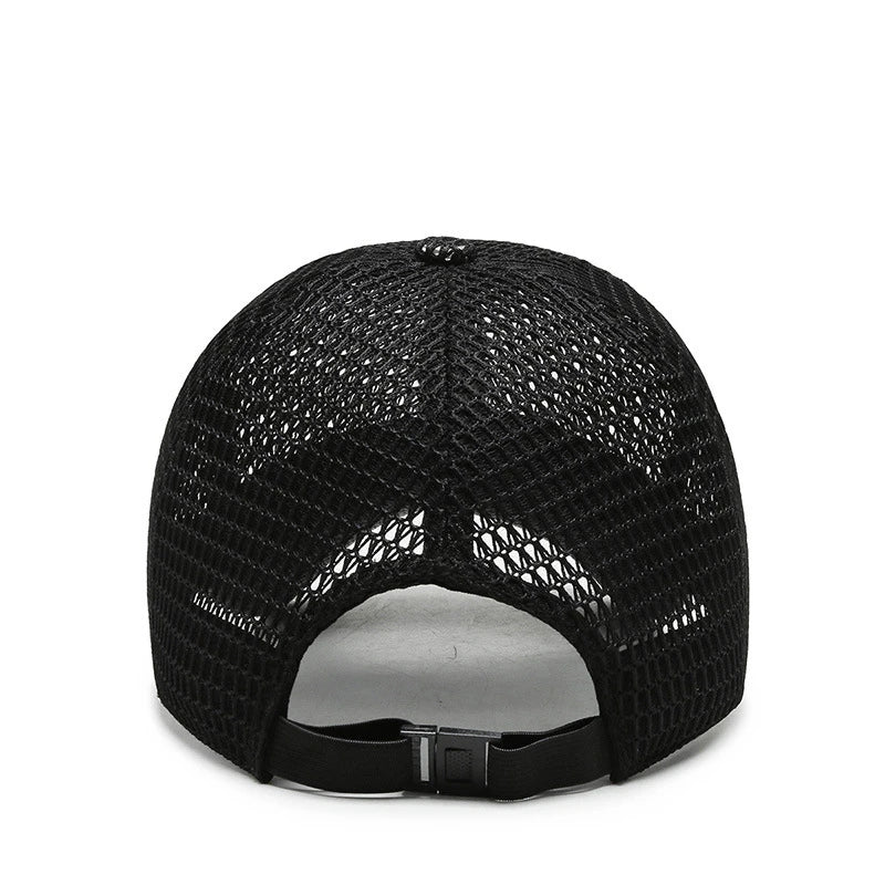 Men Mesh Baseball Cap Breathable Summer Caps Dad Hat Outdoor Fishing Hats