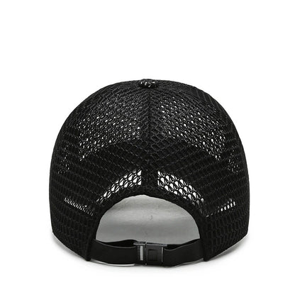 Men Mesh Baseball Cap Breathable Summer Caps Dad Hat Outdoor Fishing Hats