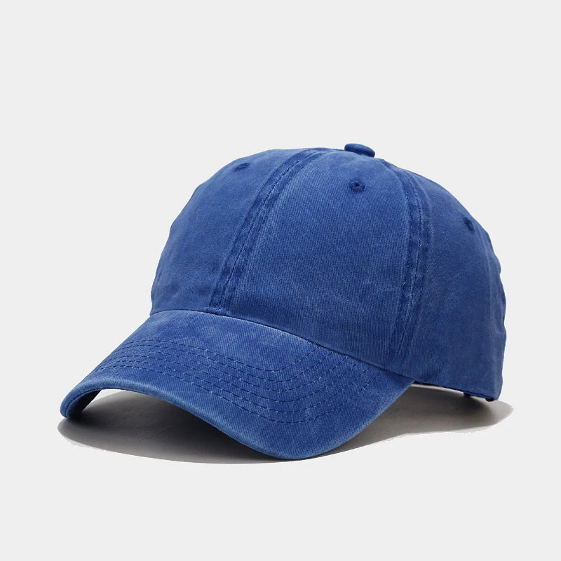 New Spring Summer Cap Washed Cotton Baseball Cap Men Women