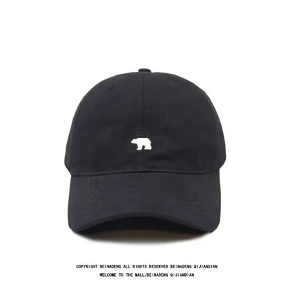 Cartoon Polar Bear Embroidery Baseball Cap