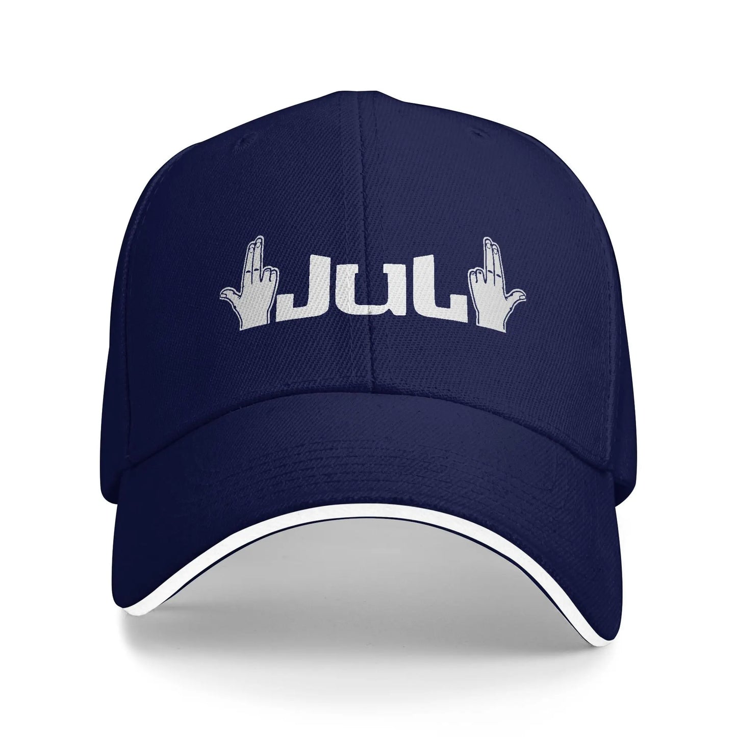 JuL C'est Pas Des Lols Baseball Caps Popular Logo Rapper Sandwich Cap For Men Women