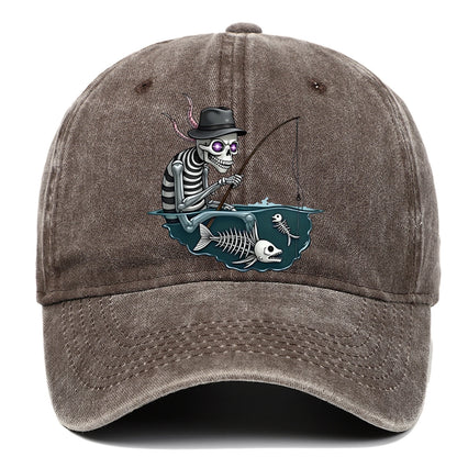 Personalized Skull Print Baseball Cap For Men And Women, Halloween Party Decoration Hat