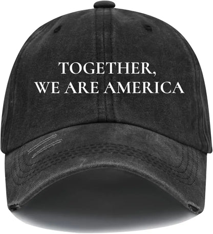 Together We are America Hats Together We are America Baseball Caps