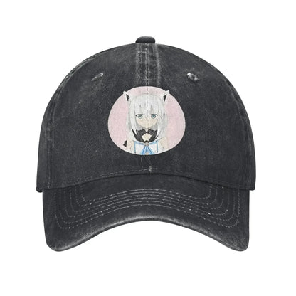 Shirakami Fubuki Hololive Circle Unisex Baseball Cap