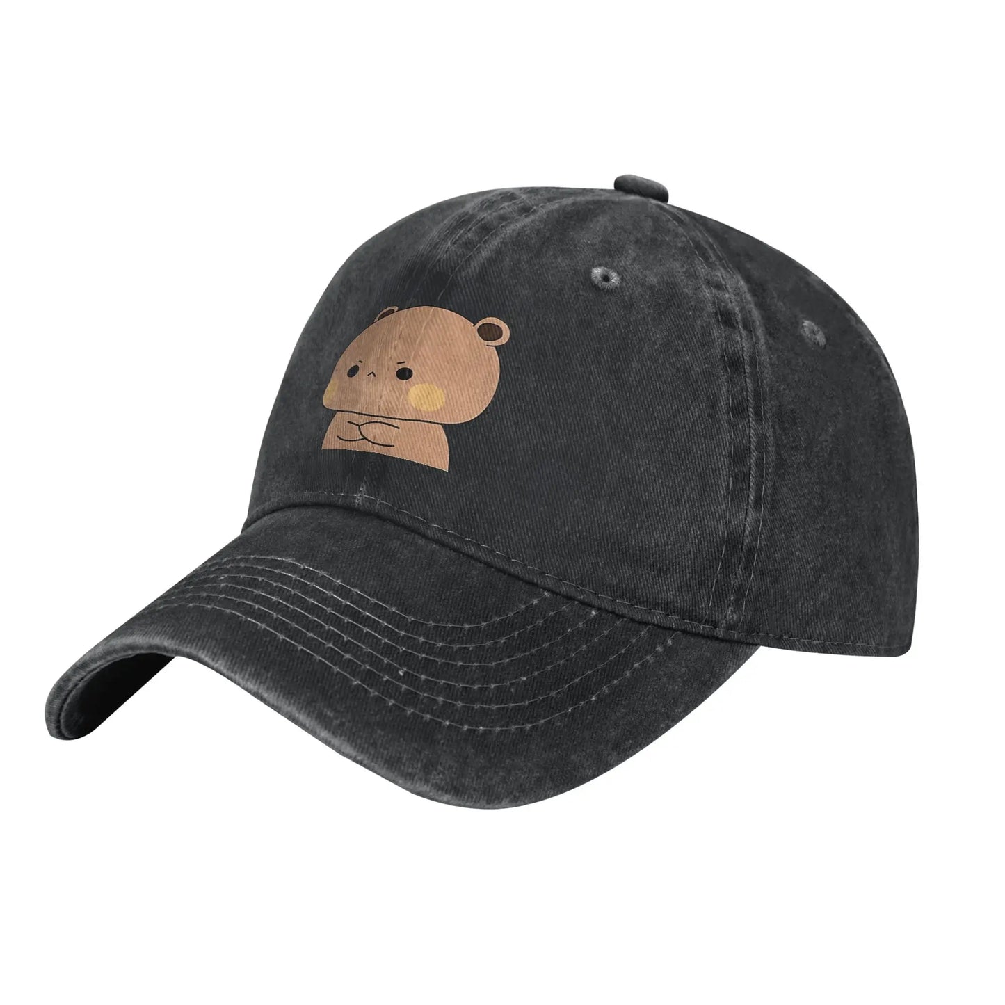 Dudu Is Angry With Bubu Dudu Sad Sun Baseball Cap