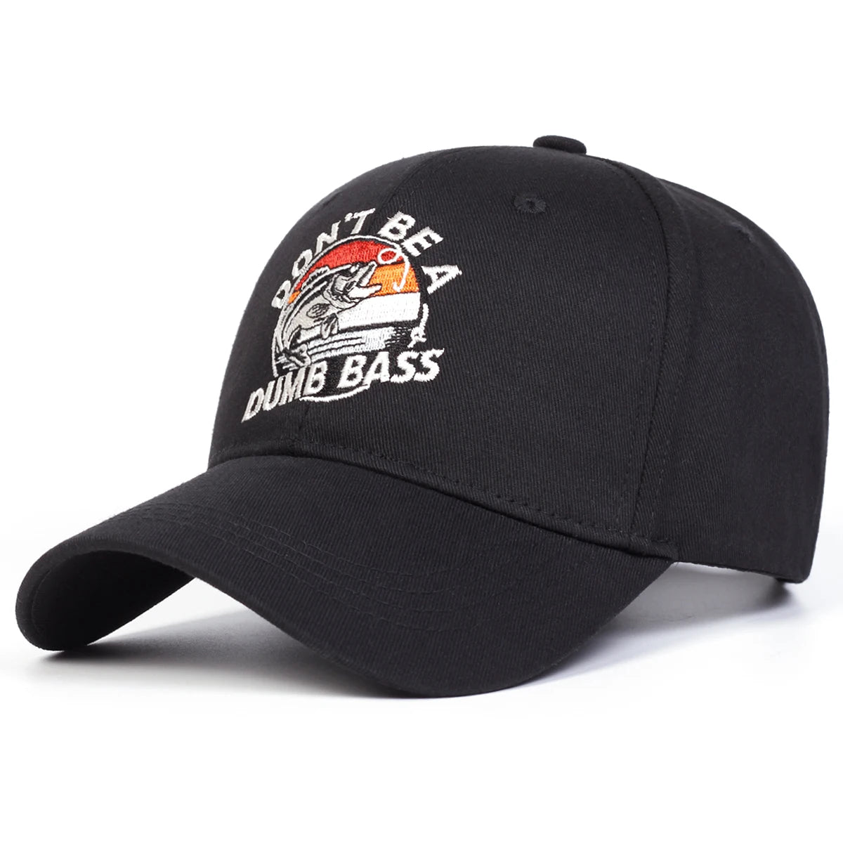 Unisex DUMB BASS Embroidery Baseball Caps