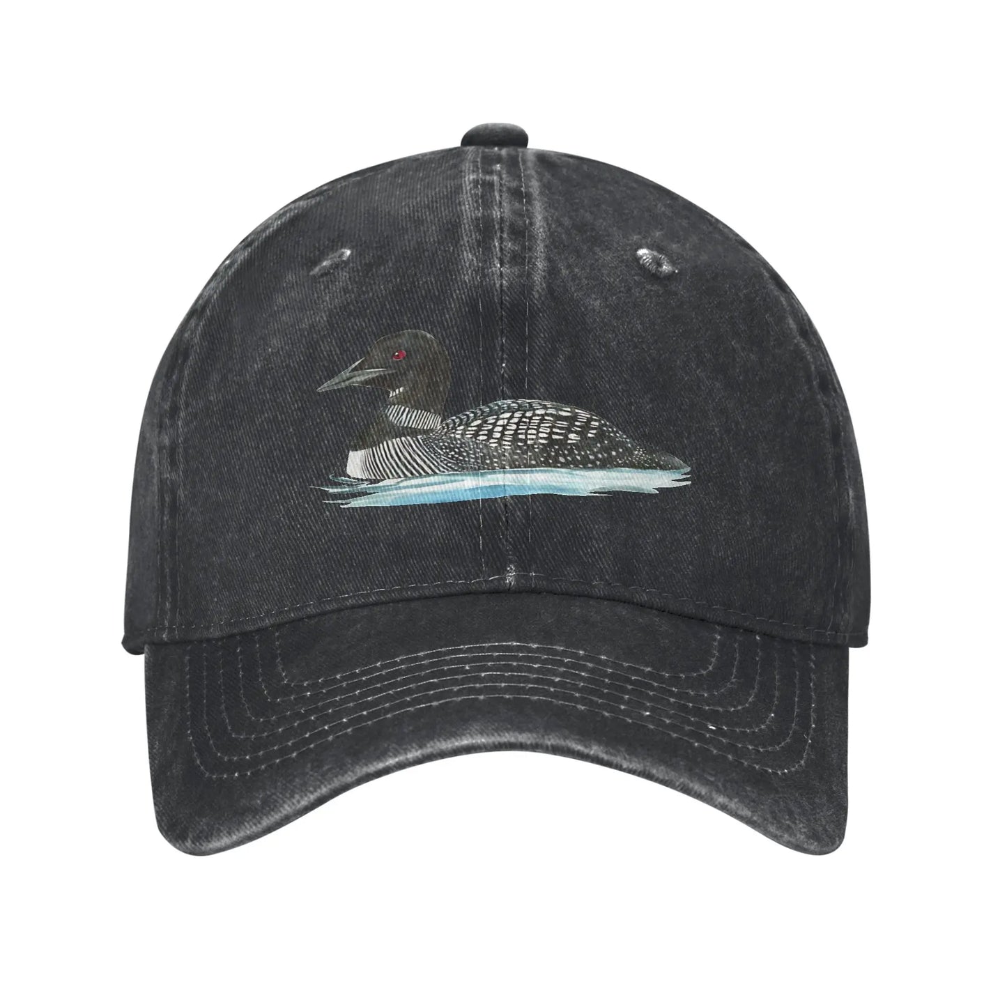 Baseball Cap Common Loon  Summer Cool Trucker Hat Rebel Loon Female Male