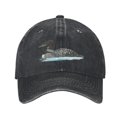Baseball Cap Common Loon  Summer Cool Trucker Hat Rebel Loon Female Male