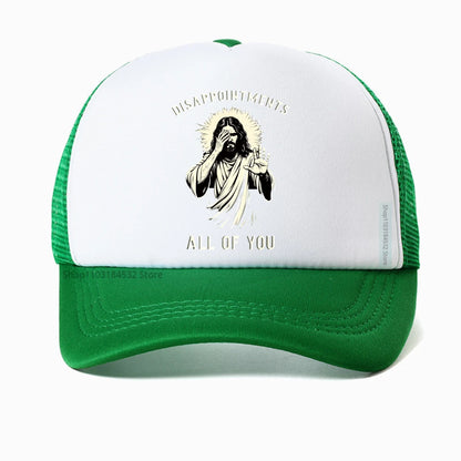 Disappointments All of You Funny Jesus Christian Faith Meme Baseball Cap