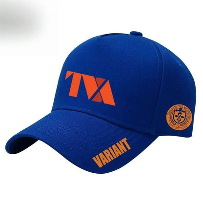 Marvel Summer LOKI TVA Logo Duck Tongue Hat Baseball Hat