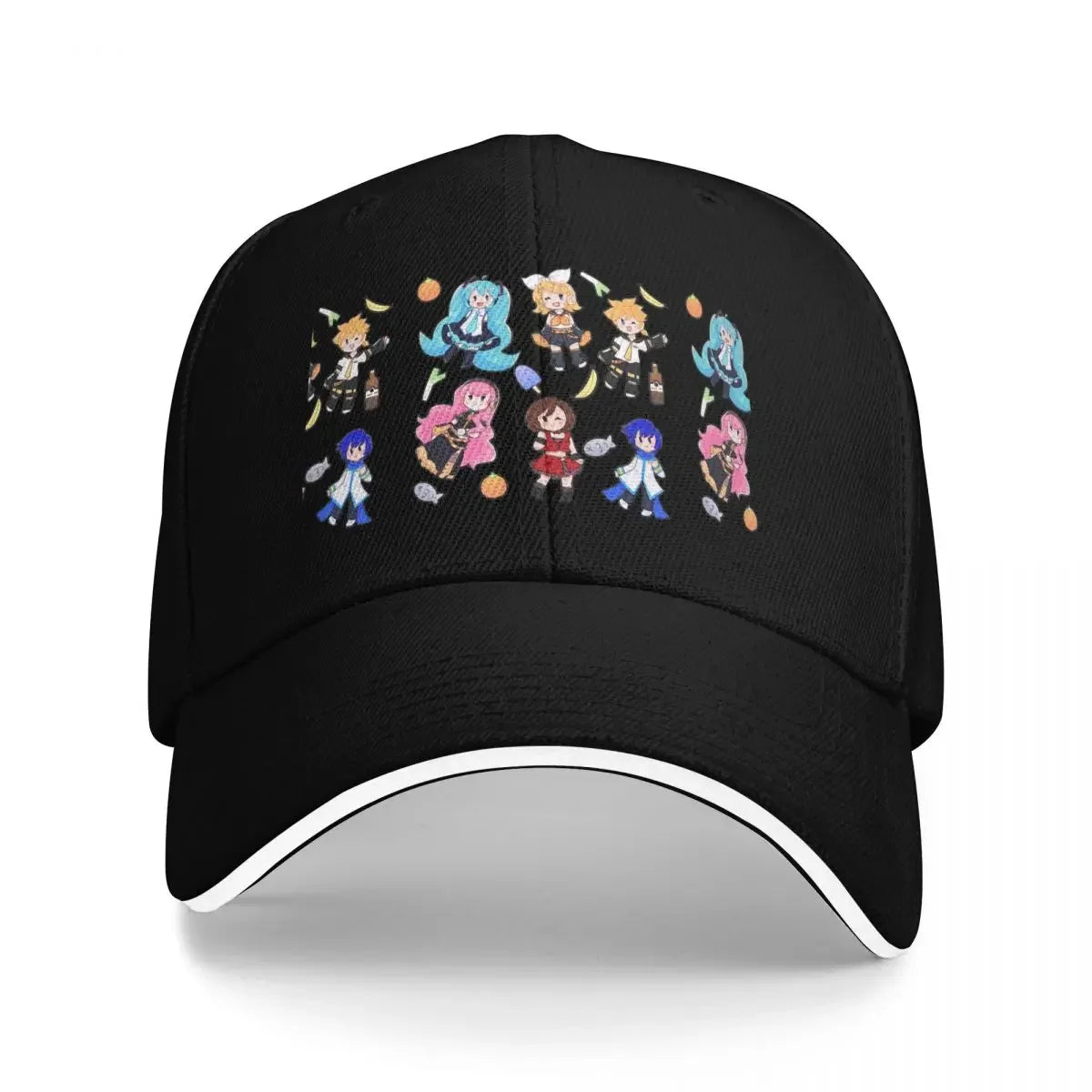 Unisex Baseball Hats Vocaloid Chibi Chaos! Miku