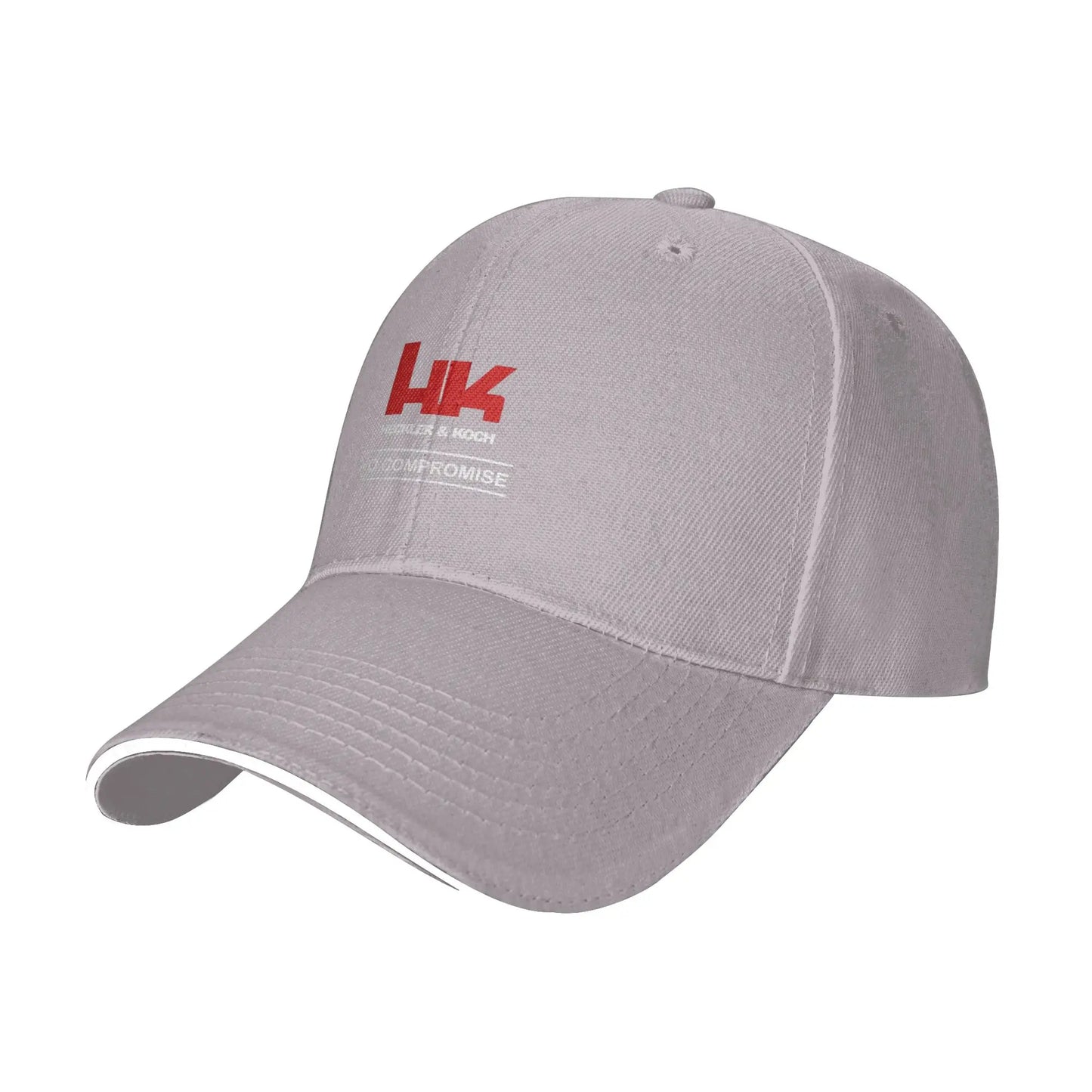 Heckler and Koch Firearms Casual Baseball Cap No Compromise With HK Hats