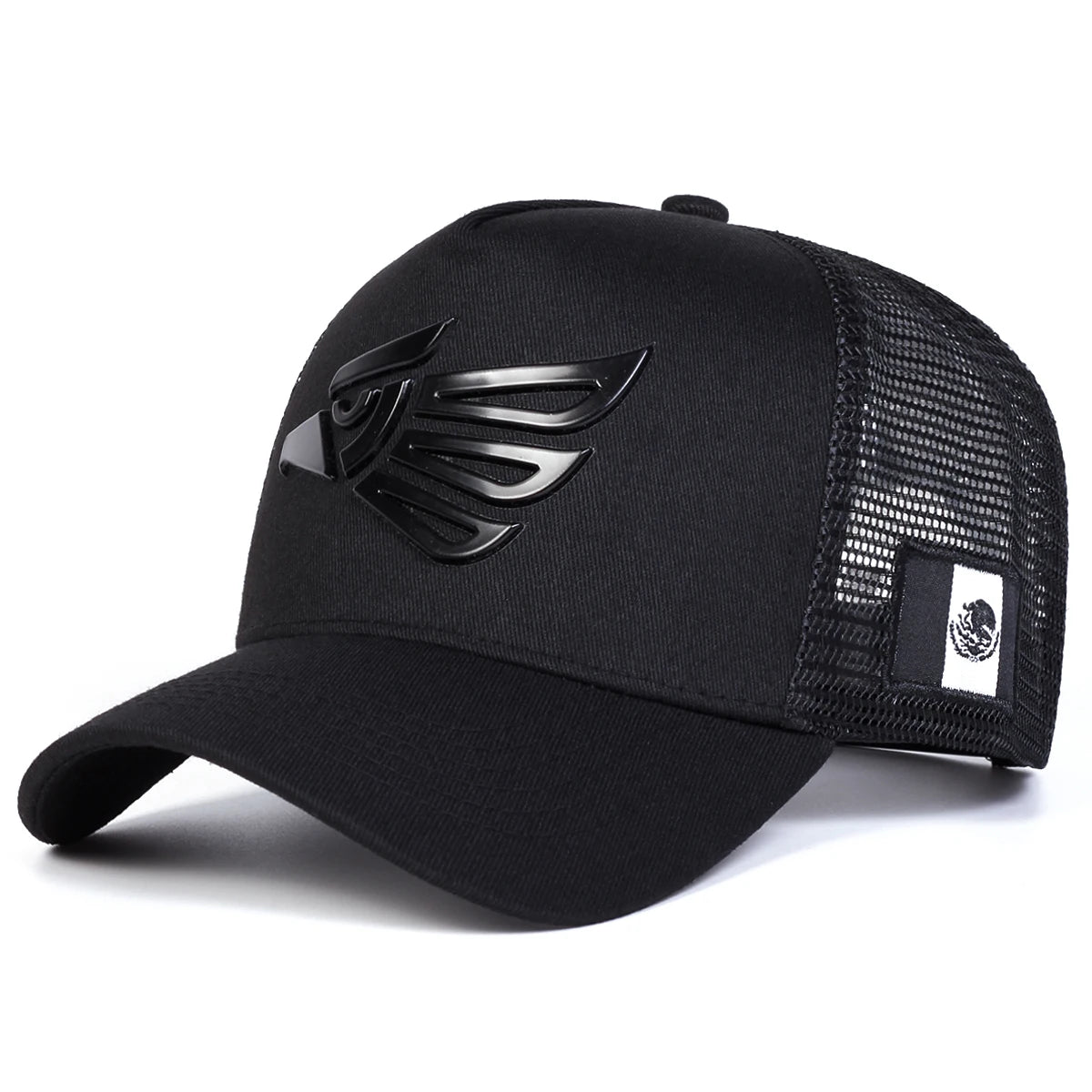 Unisex Mexican Eagle Label Baseball Caps
