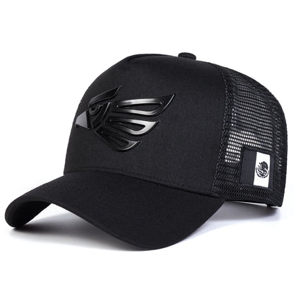 Unisex Mexican Eagle Label Baseball Caps