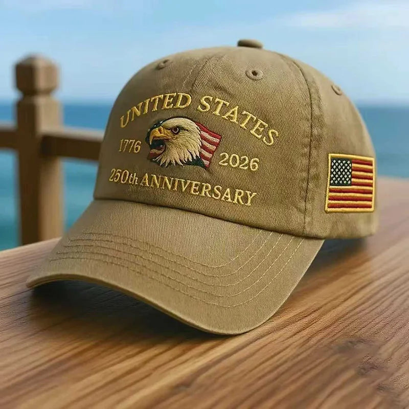 Flag USA Eagle Baseball Cap For Women Men