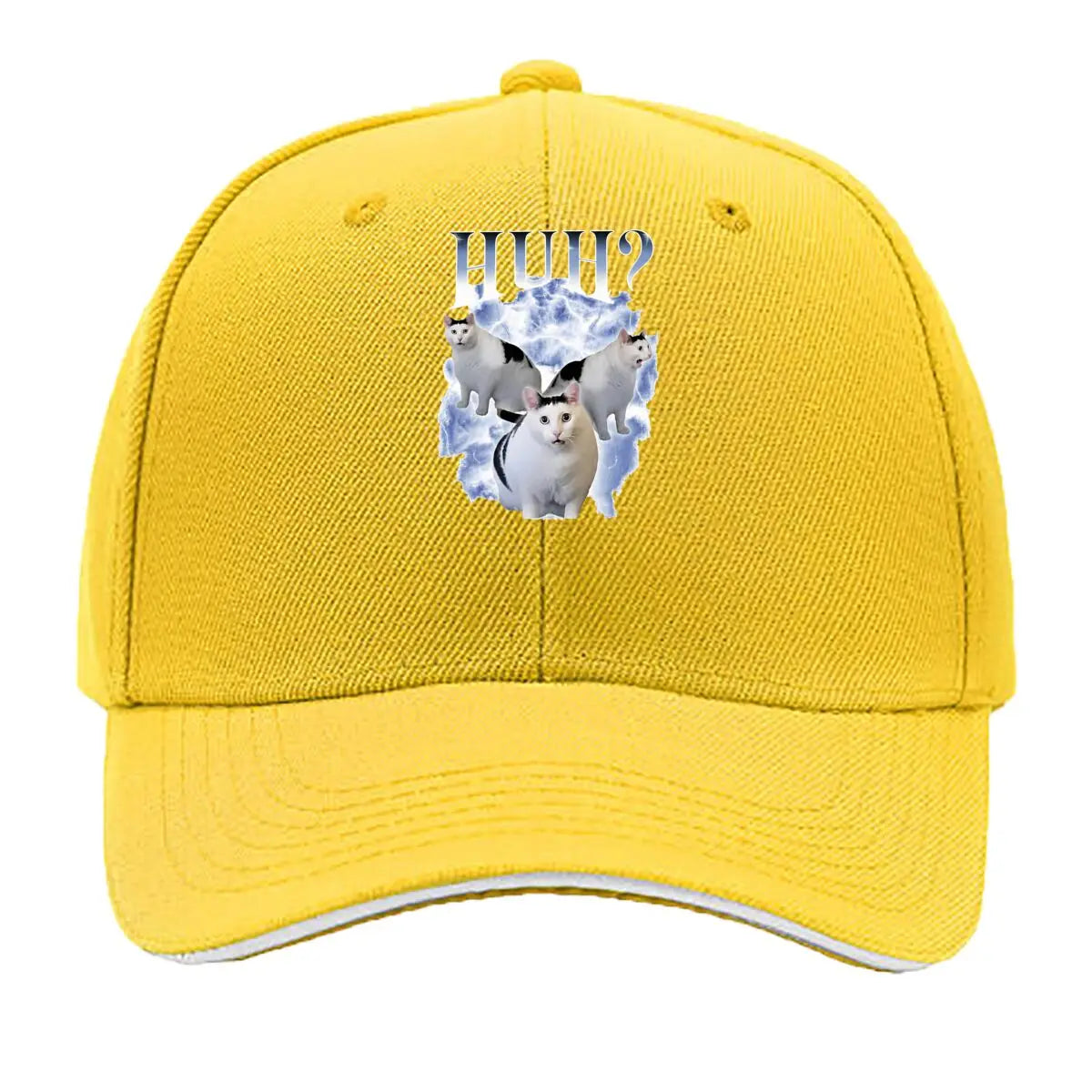 HUH Cat Meme Baseball Cap
