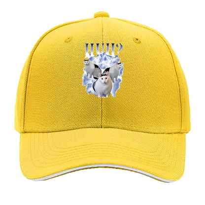 HUH Cat Meme Baseball Cap