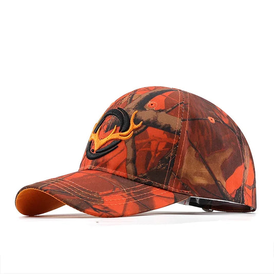 Deer Hunting Camouflage Hats  Fishing Baseball Cap Embroidered Man Women