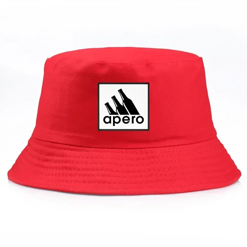 Adult Pastis APERO Bobs Man Reversible Bucket Hat Men Women