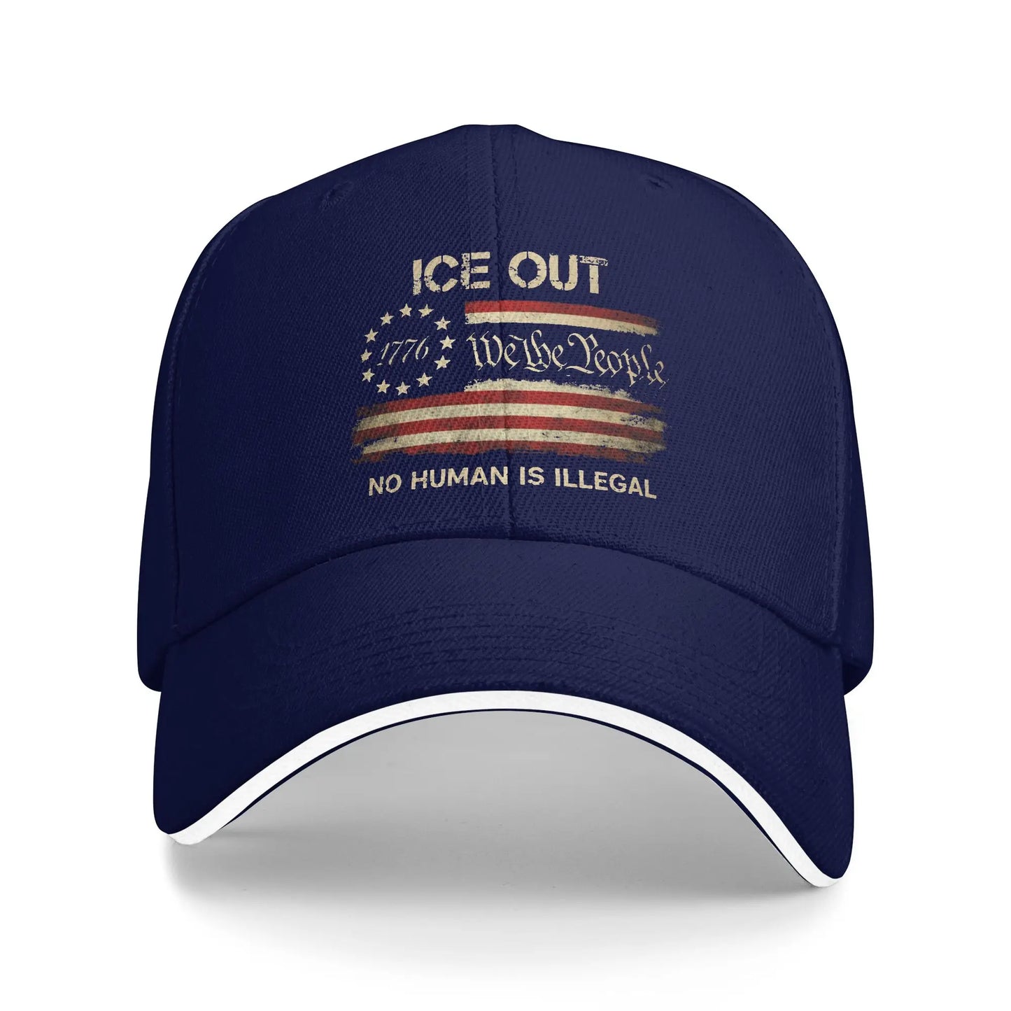 Ice-Out Sun Baseball Cap For Men Women