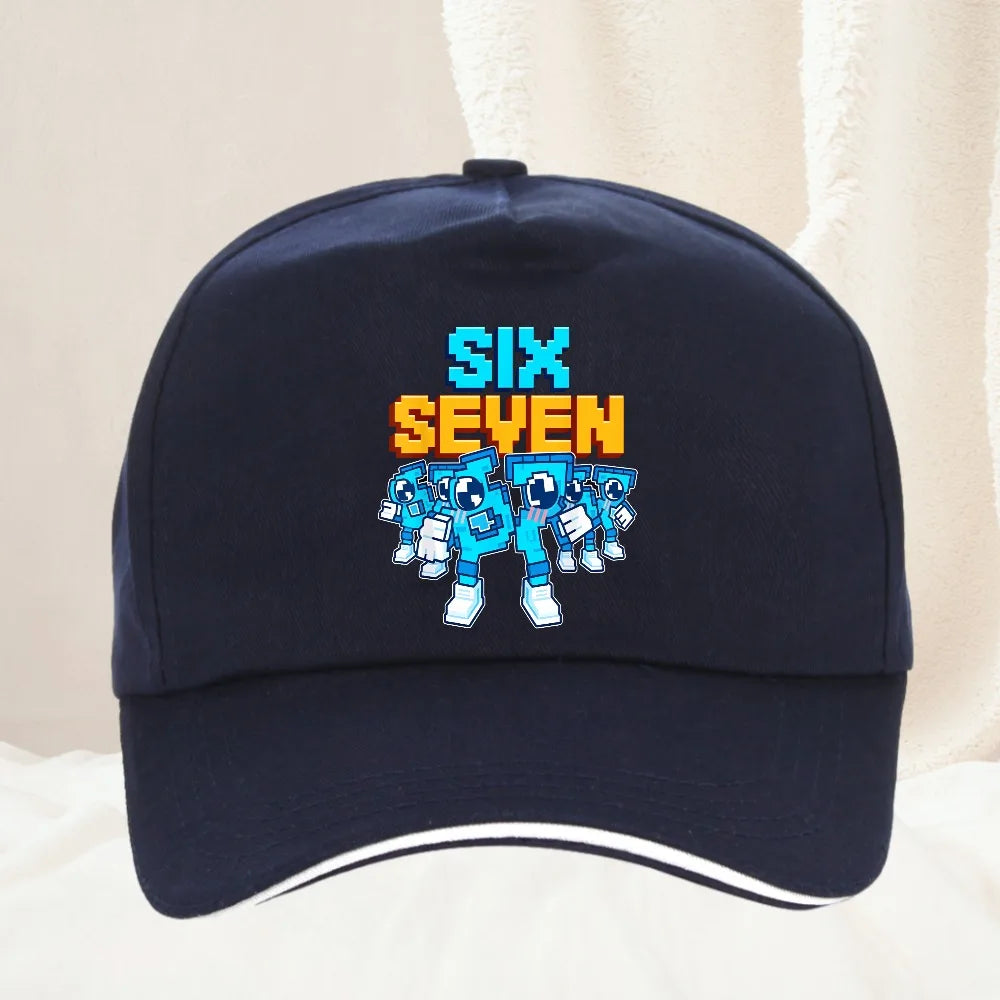 Meme 67 Six Seven 6 7 Italian Brainrot Baseball Cap