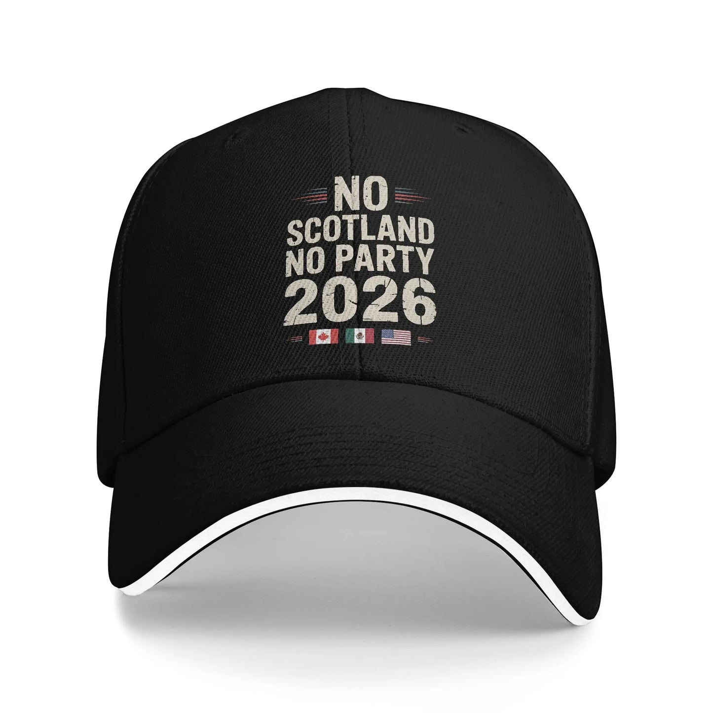 No Scotland No Party Beer Pixel Art Sandwich Cap Hip-Hop Baseball Caps