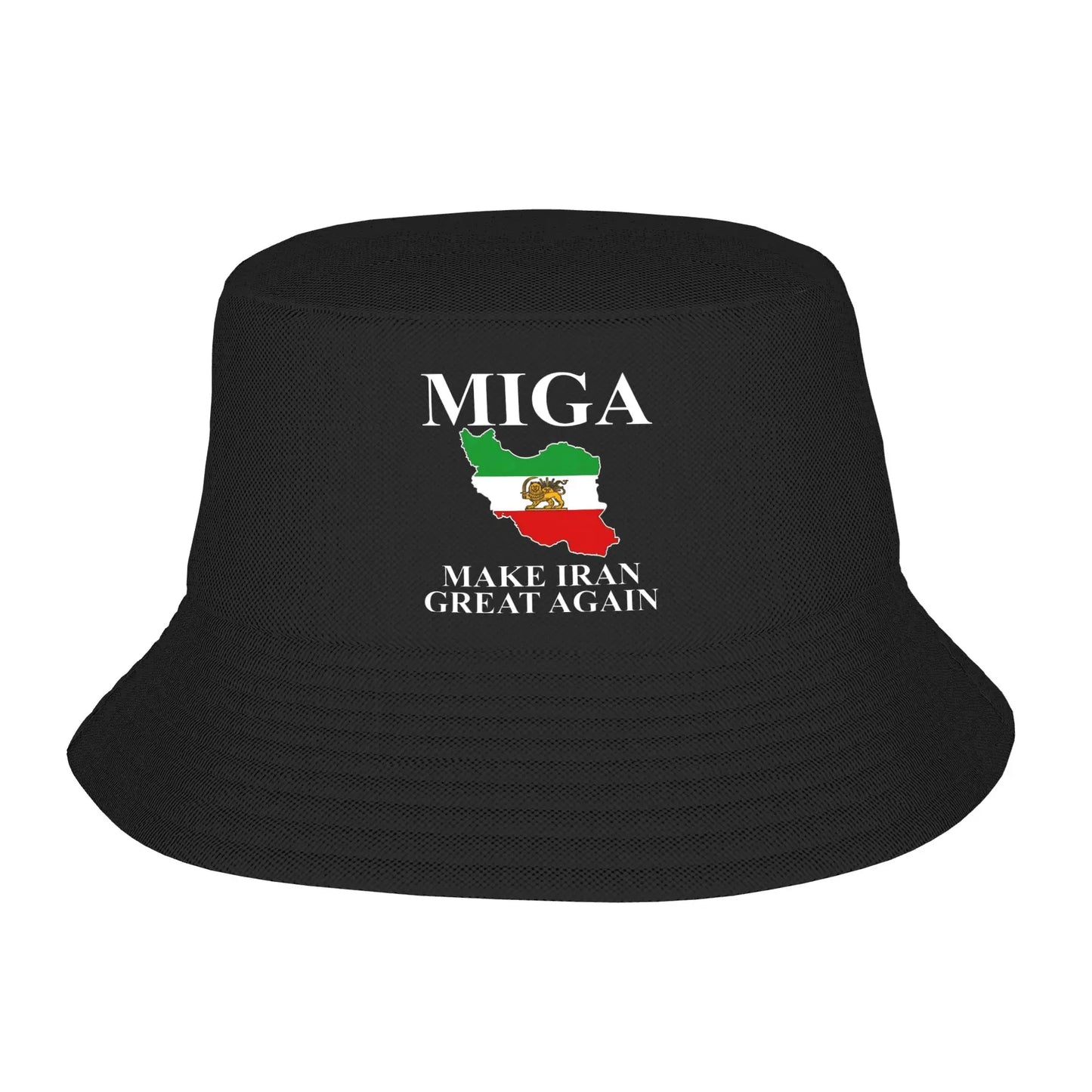 Lion And Sun Emblem of Persia Iran Bucket Hat